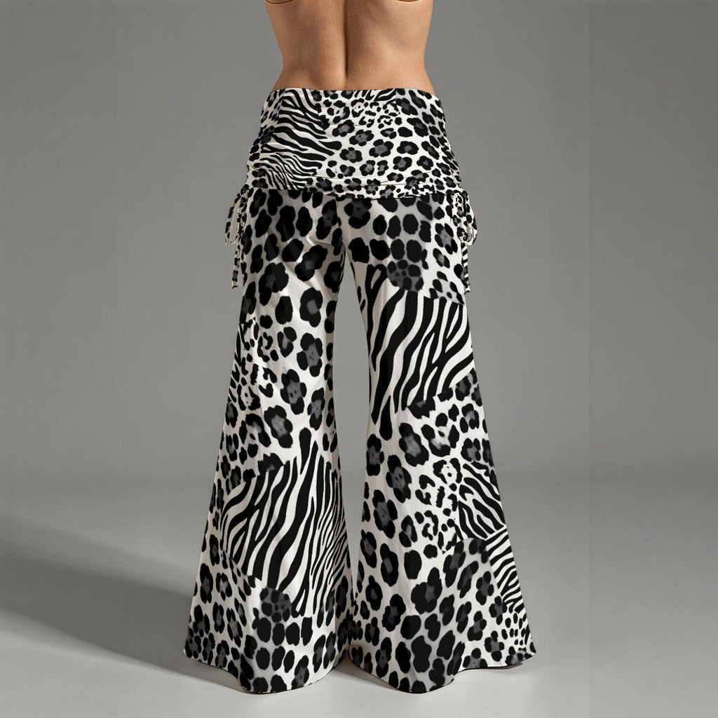 Animal Wooktress Women's High Waist Wide Leg Pants
