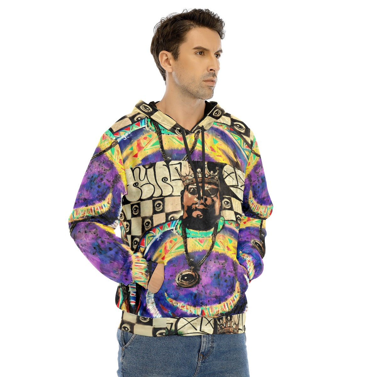 Biggie Smallz Wook  Crushed Velvet hoodie
