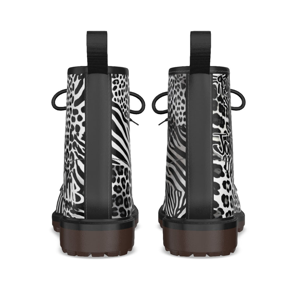 Lyfeizdopeclub Women's Martin Short Boots