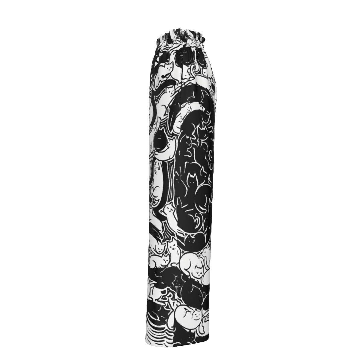 katz Women's Faux Silk Wide-Leg Pants