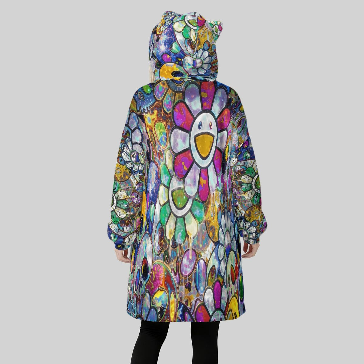 Wook Oversized Hoodie Blanket With Decorative Ears