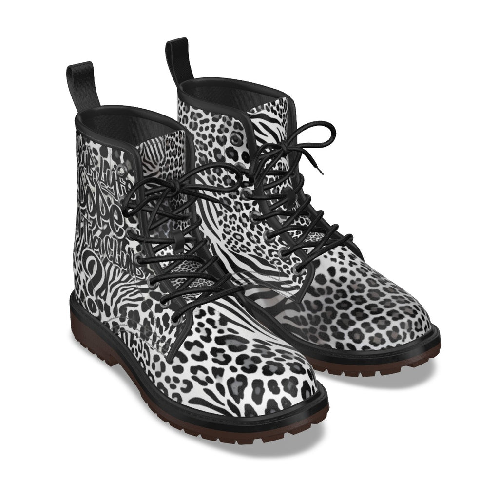 Lyfeizdopeclub Women's Martin Short Boots