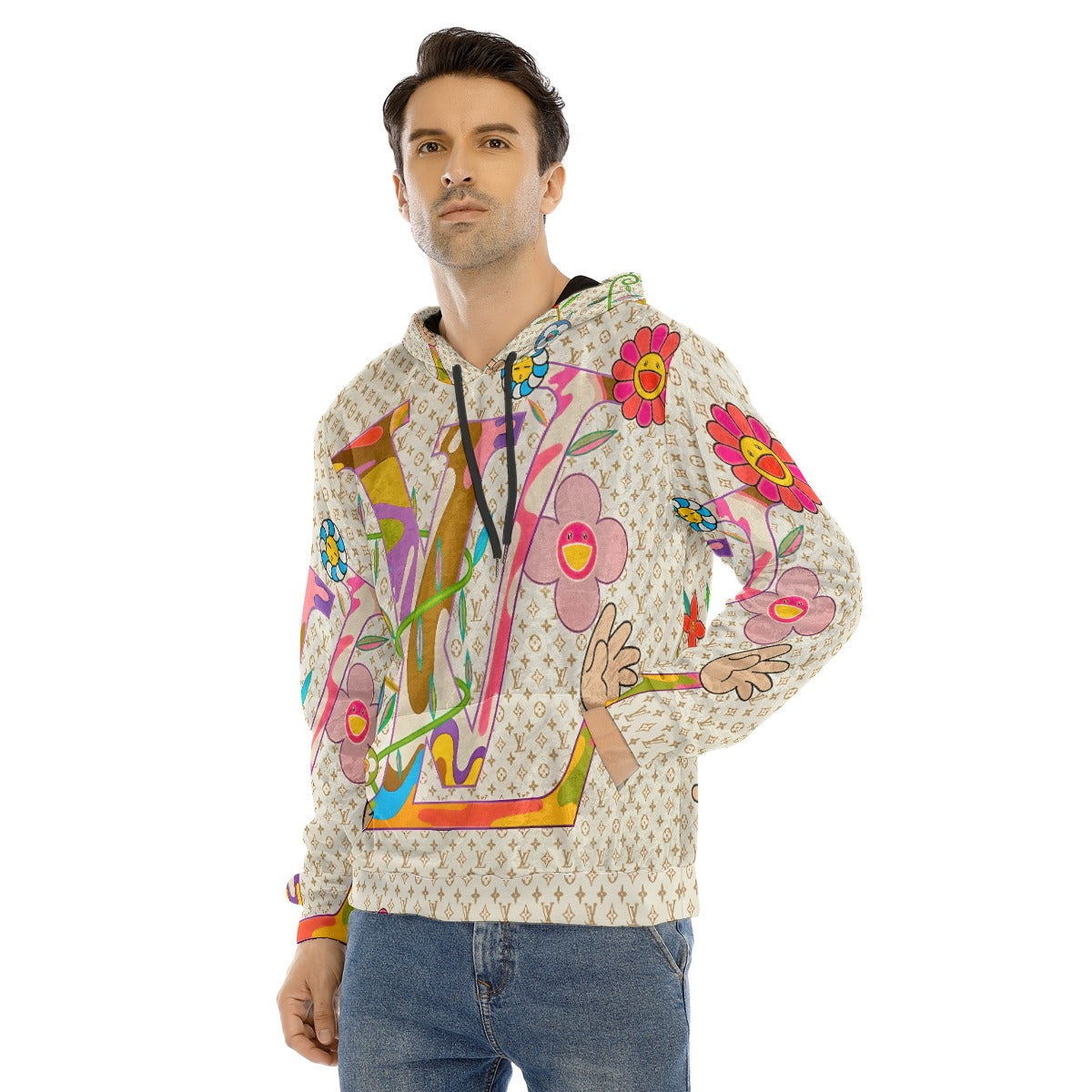 Wook Louie Velvet hoodie