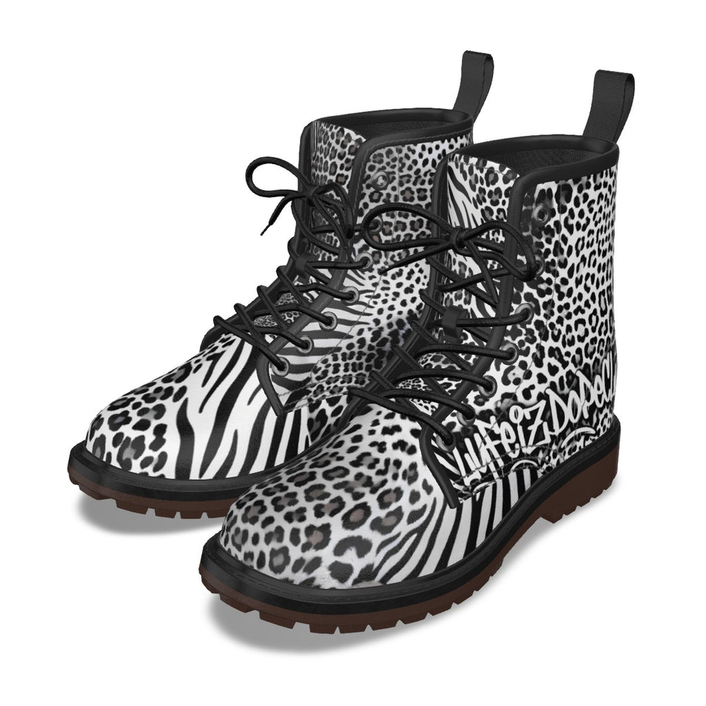 Lyfeizdopeclub Women's Martin Short Boots