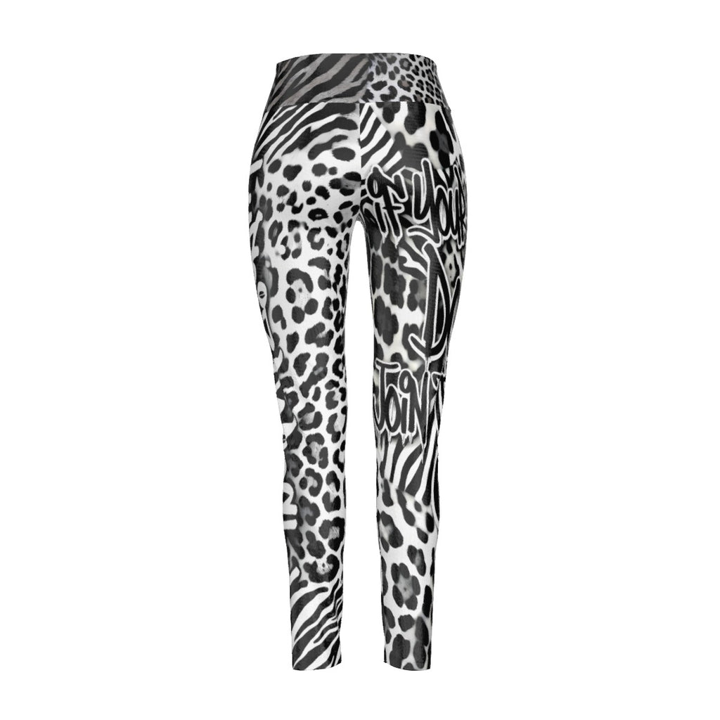 Wooktress High Waist Leggings | Side Stitch Closure