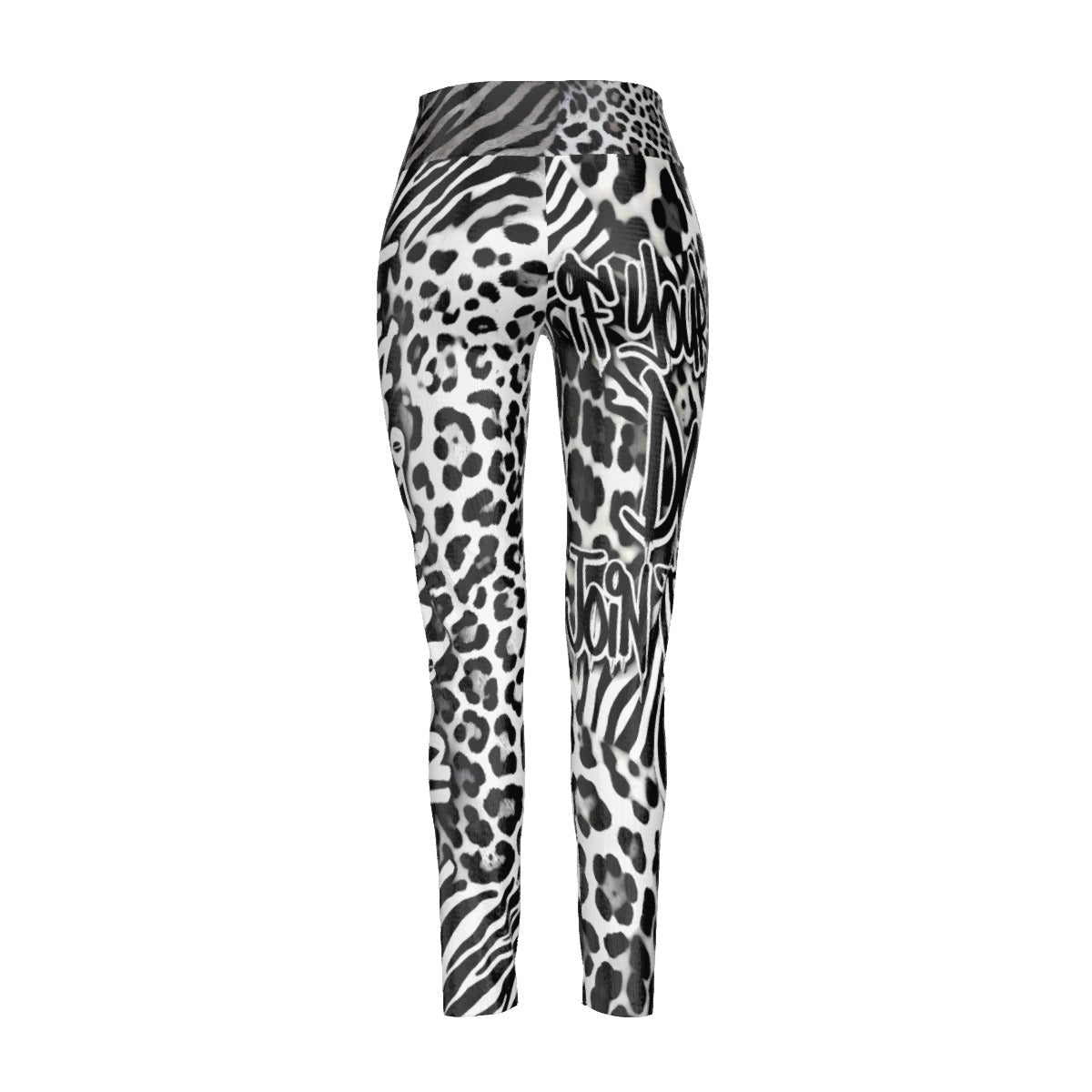 Wooktress High Waist Leggings | Side Stitch Closure