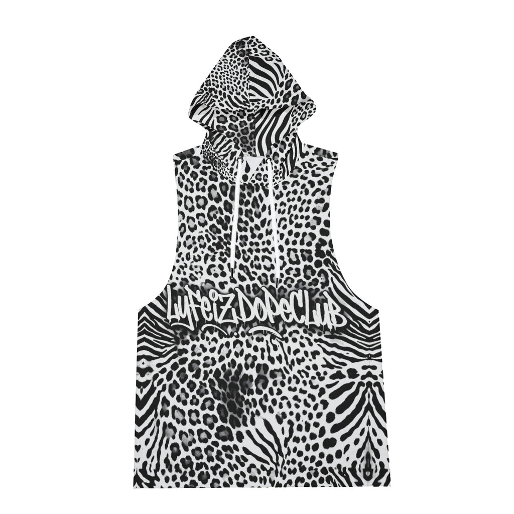 Lyfeizdopeclub  Men's Sleeveless hoodie And Shorts Set