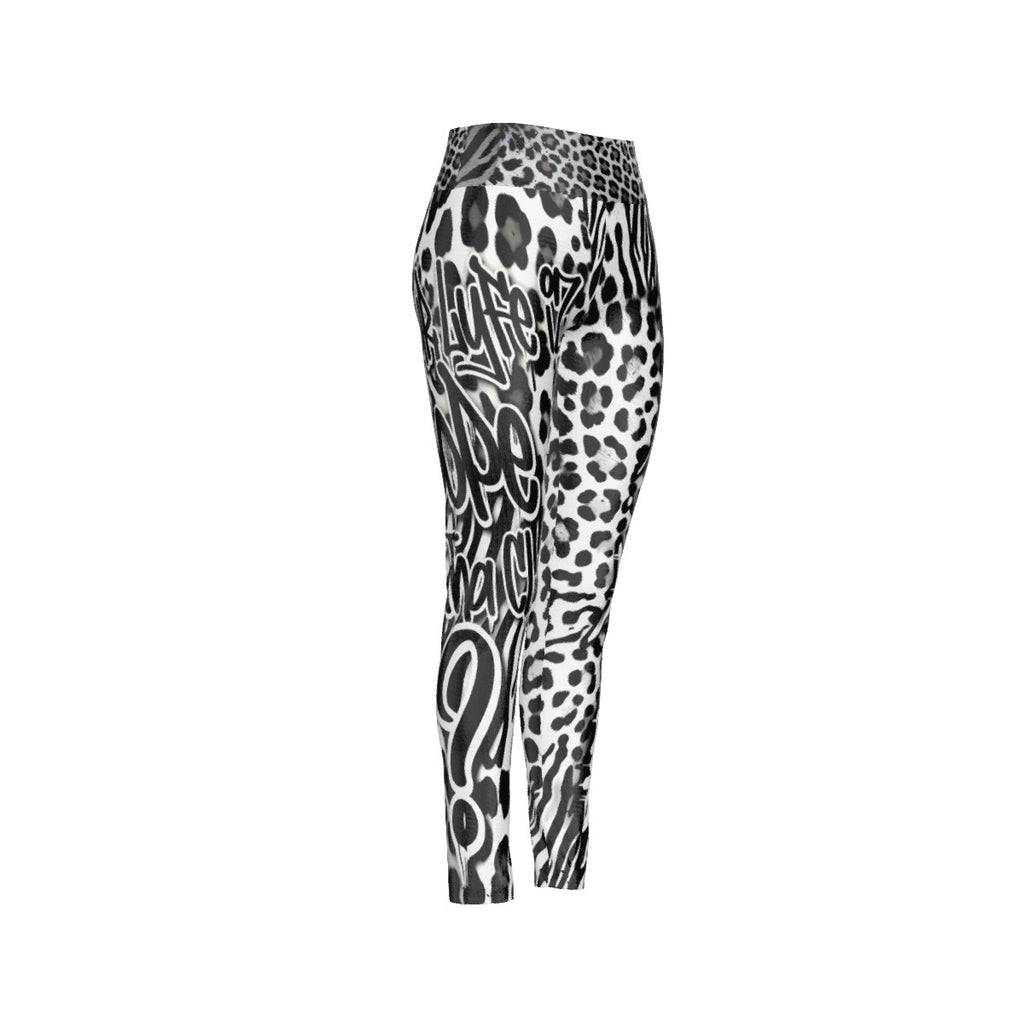 Wooktress High Waist Leggings | Side Stitch Closure
