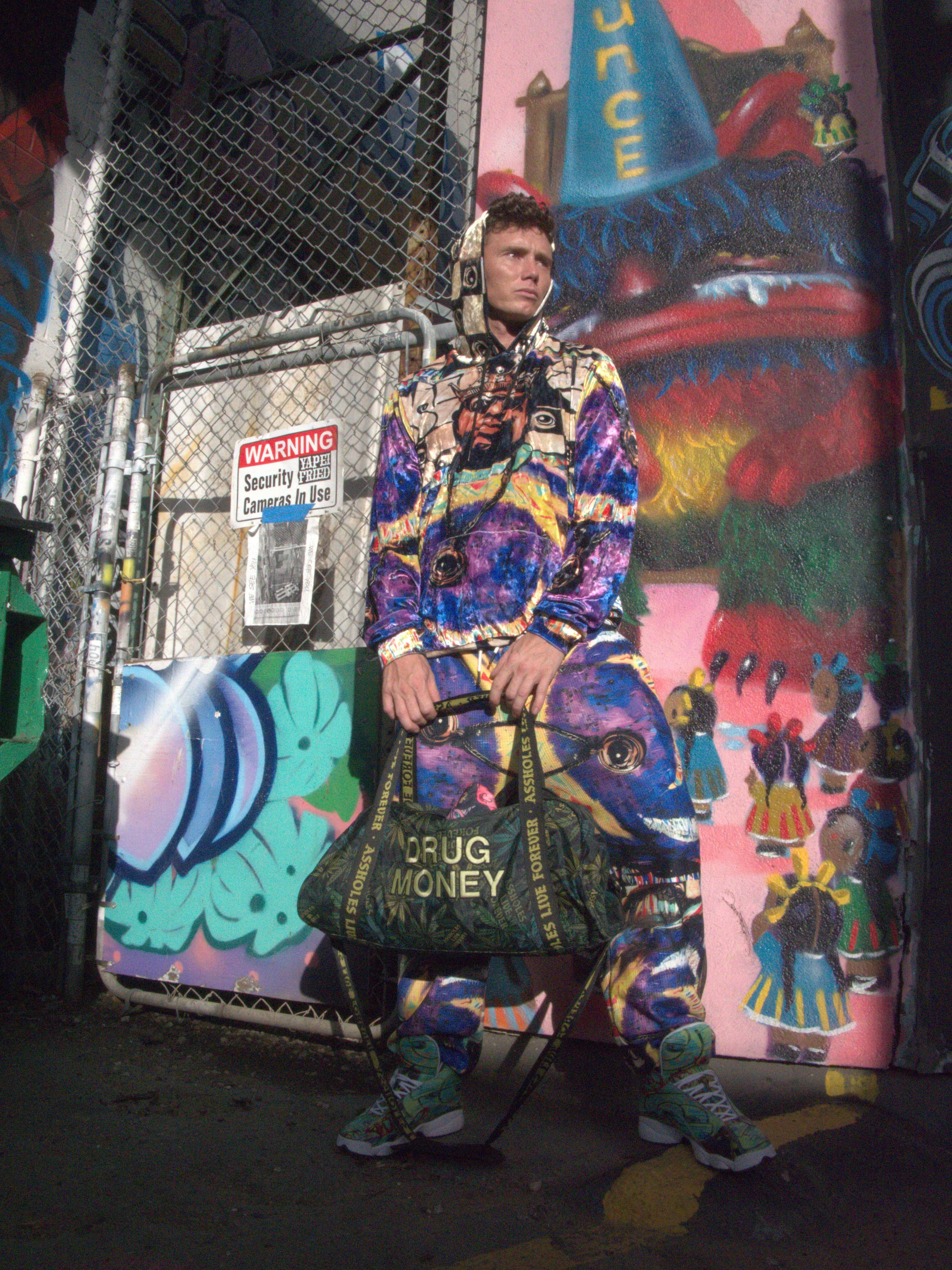 Biggie Smallz Wook  Crushed Velvet hoodie