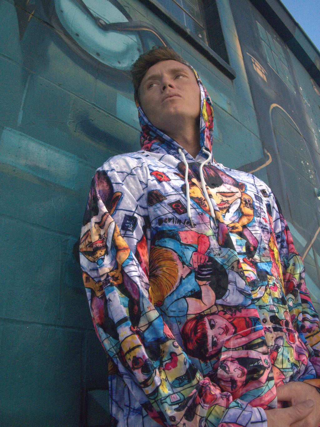 Crushed Velvet Wookz Doin Drugz Hoodie