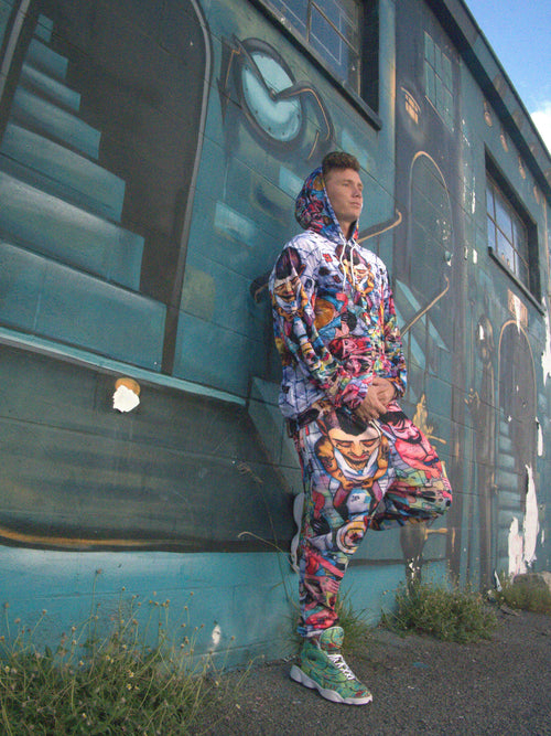 Crushed Velvet Wookz Doin Drugz Hoodie